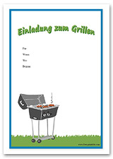 Einladung zum Grillen