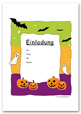 Halloween Einladung