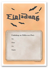 Kostenlose Halloween Einladungen Zum Ausdrucken Gratis Vorlagen Bei Free Printable Com