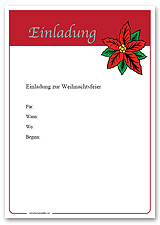 Einladung Weihnachtsfeier Kostenlos Zum Ausdrucken Gratis Vorlagen Bei Free Printable Com