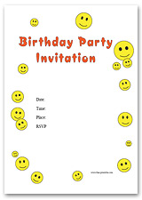 Free Printable Birthday Invitations And Birthday Invitation Templates At Free Printable Com