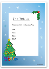 Holiday Dinner Invitations Template from www.free-printable.com