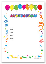 Birthday Party Invite Template from www.free-printable.com