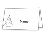 Tischkarten Fur Weihnachten Und Weihnachtstischkarten Vorlagen Zum Ausdrucken Bei Free Printable Com