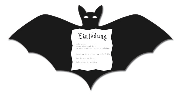 Halloween Einladungen Fledermaus Kurbis Gespenst Gratis Vorlagen Bei Free Printable Com