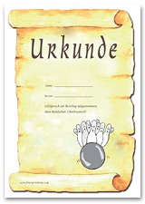 Urkunde