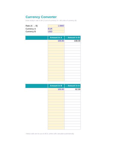 Currency converter