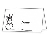 Christmas Place Card Christmas Place Card