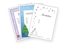 free christmas invitations