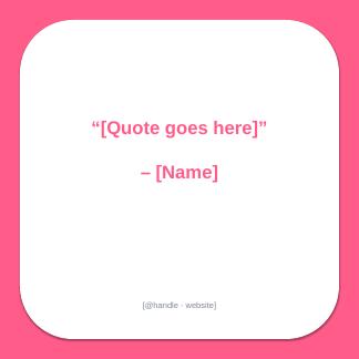 Quote post (square)